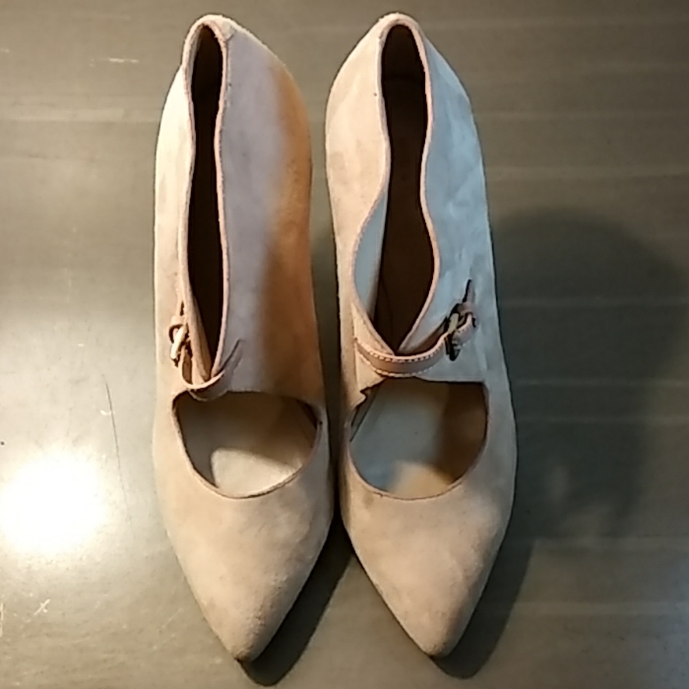 Pour la Victorie tan Stilleto Heel Pumps Sz 8.5